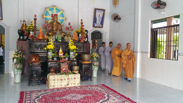 Chùa Trường Thọ tổ chức  khóa tu Bát quan trai.