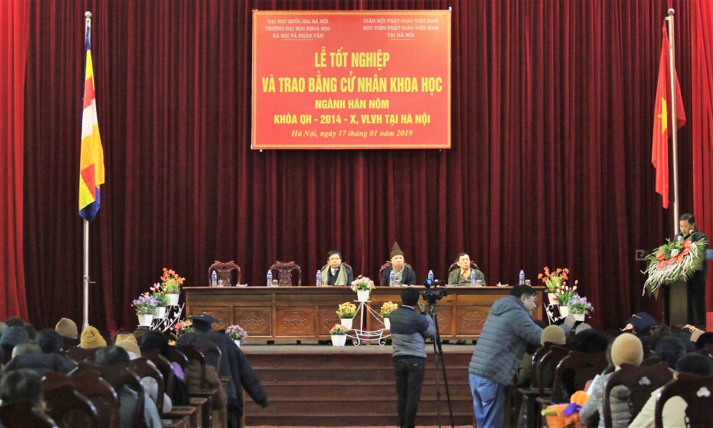 Hà Nội: Lễ tốt nghiệp và Trao Bằng Cử nhân Khoa học ngành Hán Nôm