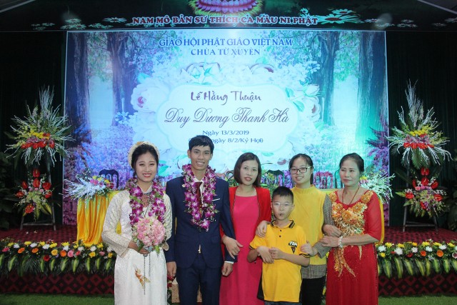 Thái Bình: Hai Phật tử hằng thuận tại chùa Từ Xuyên