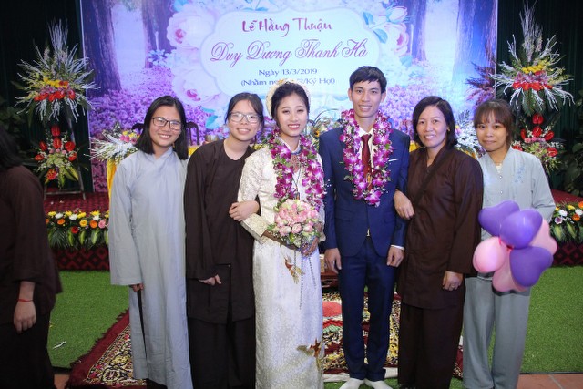 Thái Bình: Hai Phật tử hằng thuận tại chùa Từ Xuyên