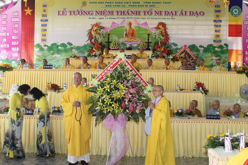 Đồng Tháp: Lễ tưởng niệm Thánh Tổ Kiều Đàm Di