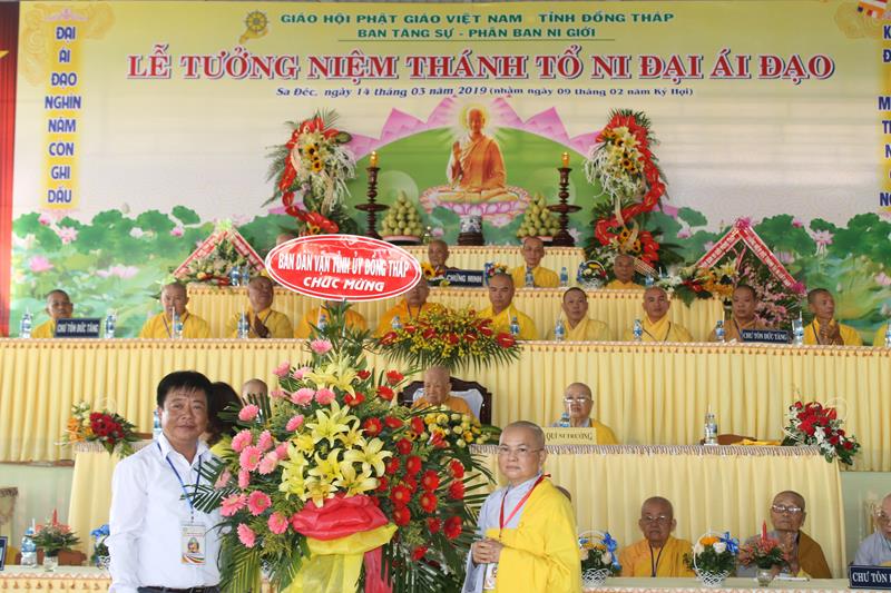 Đồng Tháp: Lễ tưởng niệm Thánh Tổ Kiều Đàm Di