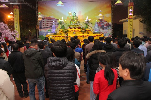 Thái Bình:Không khí đón Tết Kỷ Hợi tại chùa Từ Xuyên