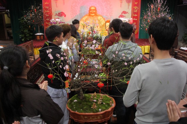 Thái Bình:Không khí đón Tết Kỷ Hợi tại chùa Từ Xuyên