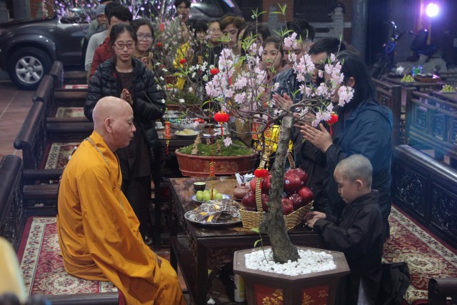Thái Bình:Không khí đón Tết Kỷ Hợi tại chùa Từ Xuyên