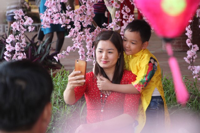 Thái Bình:Không khí đón Tết Kỷ Hợi tại chùa Từ Xuyên