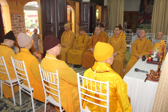 Trang nghiêm lễ tưởng niệm Thánh Tổ Kiều Đàm Di