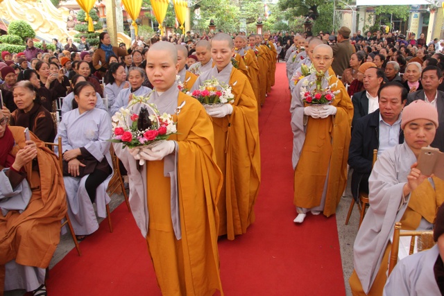 Trang nghiêm lễ tưởng niệm Thánh Tổ Kiều Đàm Di