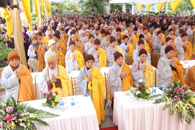 Trang nghiêm lễ tưởng niệm Thánh Tổ Kiều Đàm Di