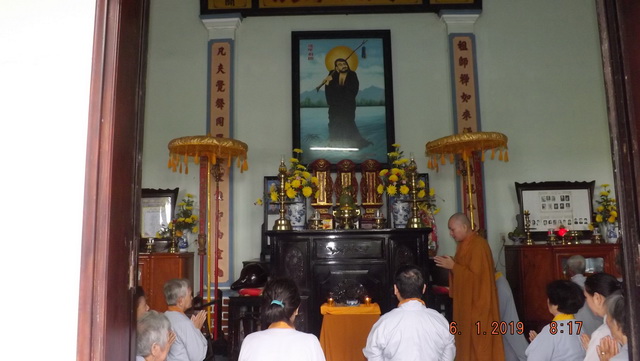 Khánh Hòa: Đạo tràng Bát quan trai chùa Đức Hòa tổng kết cuối năm Mậu Tuất