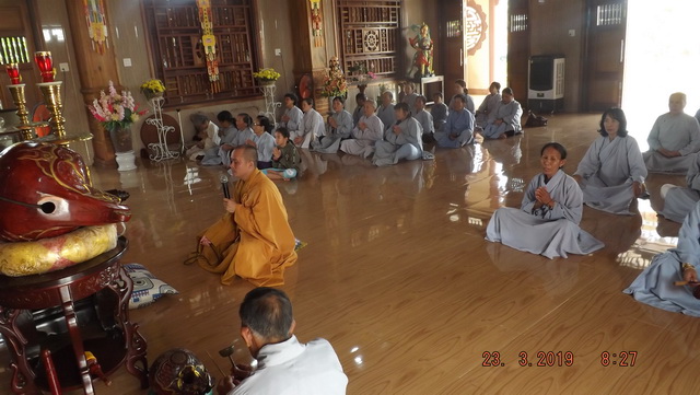 Khánh Hòa: Chùa Hưng Long khai khóa tu “Một ngày an lạc&quot;