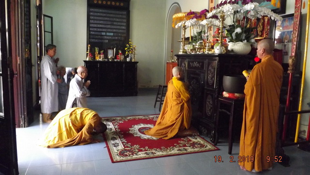 Ninh Hòa: Trang nghiêm lễ cầu an đầu năm tại chùa Đức Hòa