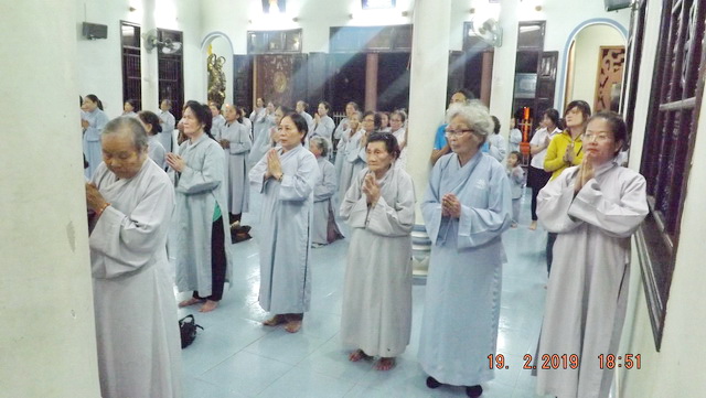 Ninh Hòa: Trang nghiêm lễ cầu an đầu năm tại chùa Đức Hòa