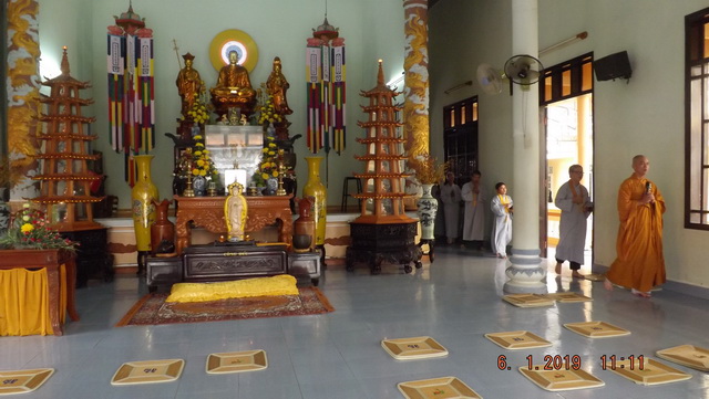 Khánh Hòa: Đạo tràng Bát quan trai chùa Đức Hòa tổng kết cuối năm Mậu Tuất