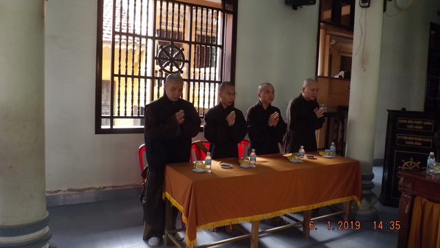 Khánh Hòa: Đạo tràng Bát quan trai chùa Đức Hòa tổng kết cuối năm Mậu Tuất
