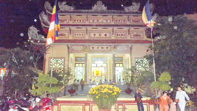 Ninh Hòa: Trang nghiêm lễ cầu an đầu năm tại chùa Đức Hòa