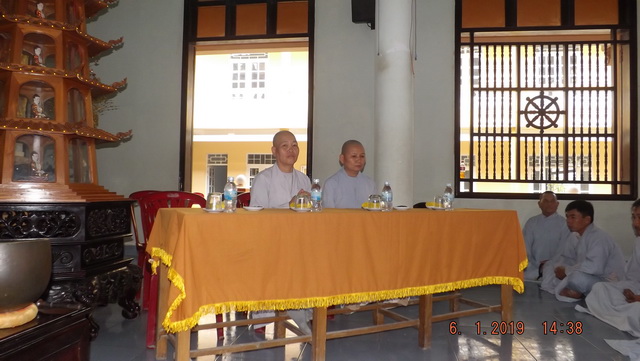 Khánh Hòa: Đạo tràng Bát quan trai chùa Đức Hòa tổng kết cuối năm Mậu Tuất