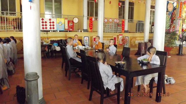 Khóa tu Bát quan trai đầu năm 2019 tại chùa Lộc Thọ