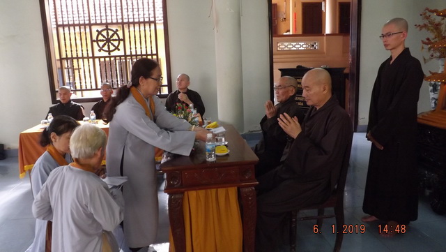 Khánh Hòa: Đạo tràng Bát quan trai chùa Đức Hòa tổng kết cuối năm Mậu Tuất