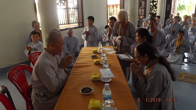 Khánh Hòa: Đạo tràng Bát quan trai chùa Đức Hòa tổng kết cuối năm Mậu Tuất