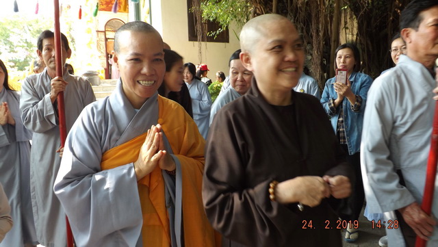 Khóa tu Bát quan trai đầu năm 2019 tại chùa Lộc Thọ