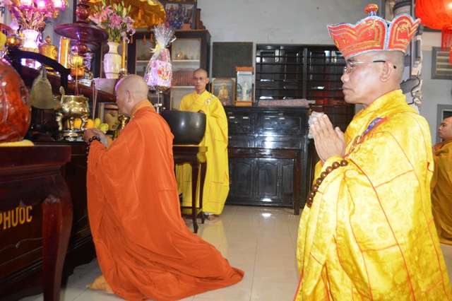 Khánh Hòa:  Trang nghiêm long trọng Lễ Thượng nguyên tại Tổ đình Sắc tứ Hội Phước