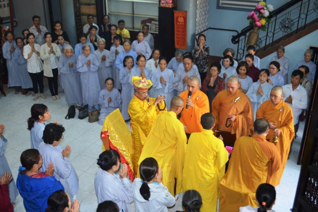 Khánh Hòa:  Trang nghiêm long trọng Lễ Thượng nguyên tại Tổ đình Sắc tứ Hội Phước