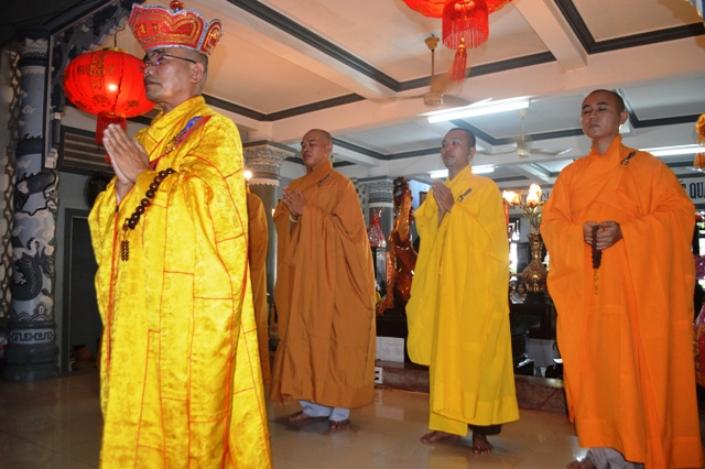 Khánh Hòa:  Trang nghiêm long trọng Lễ Thượng nguyên tại Tổ đình Sắc tứ Hội Phước