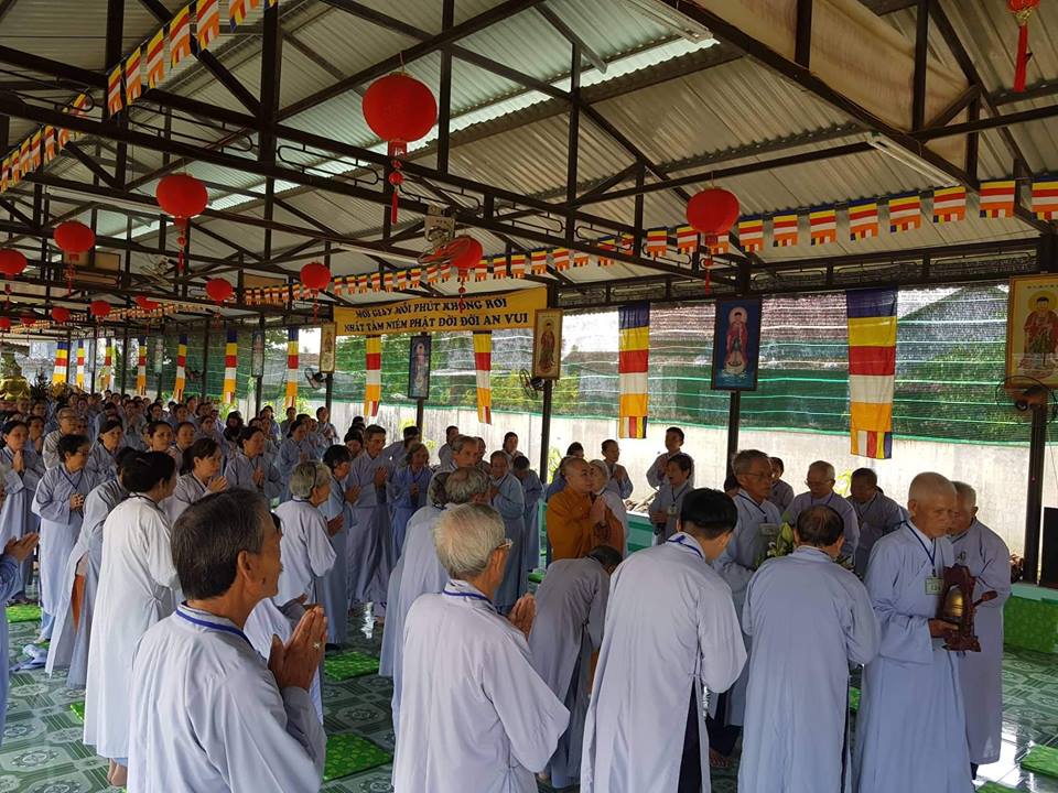 Khánh Hòa: Chùa Sắc tứ Minh Thiện Khai giảng Khóa tu Niệm Phật đầu năm Kỷ Hợi