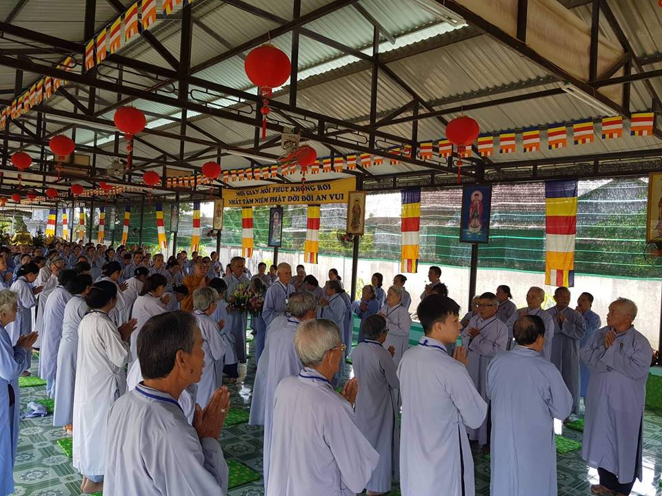 Khánh Hòa: Chùa Sắc tứ Minh Thiện Khai giảng Khóa tu Niệm Phật đầu năm Kỷ Hợi