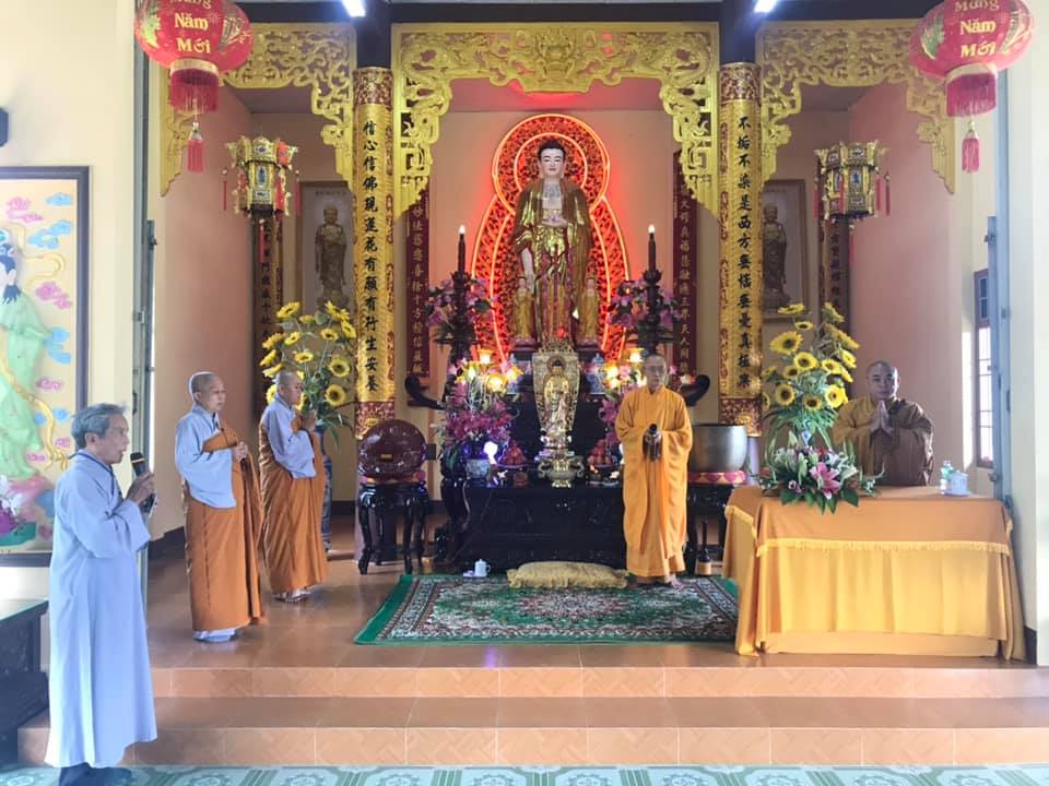 Khánh Hòa: Chùa Sắc tứ Minh Thiện Khai giảng Khóa tu Niệm Phật đầu năm Kỷ Hợi