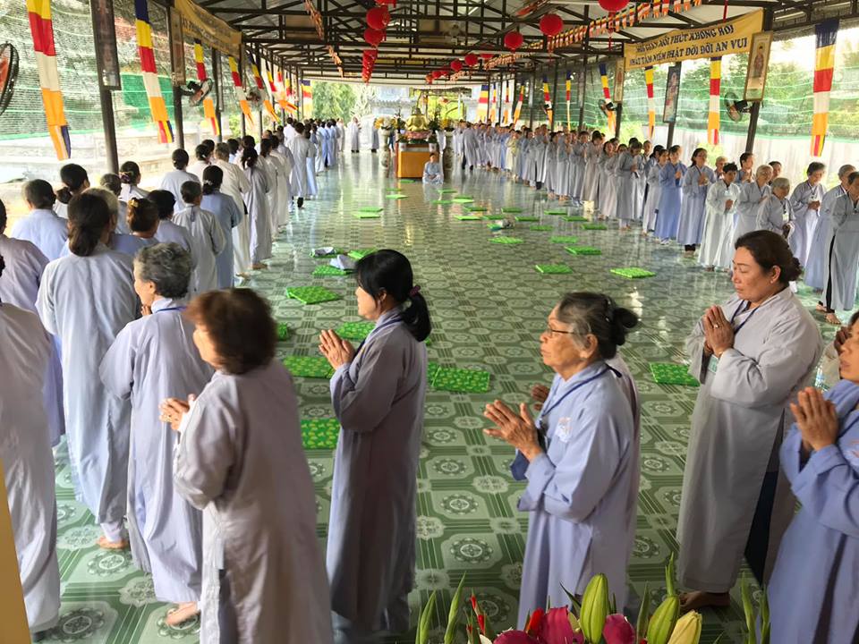 Khánh Hòa: Chùa Sắc tứ Minh Thiện Khai giảng Khóa tu Niệm Phật đầu năm Kỷ Hợi