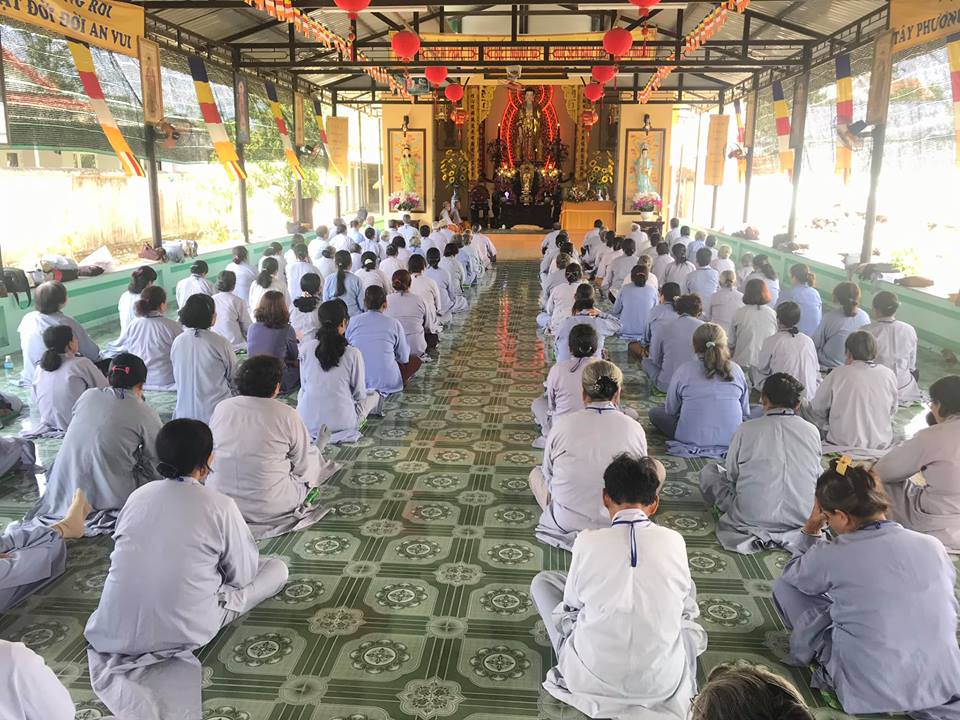 Khánh Hòa: Chùa Sắc tứ Minh Thiện Khai giảng Khóa tu Niệm Phật đầu năm Kỷ Hợi