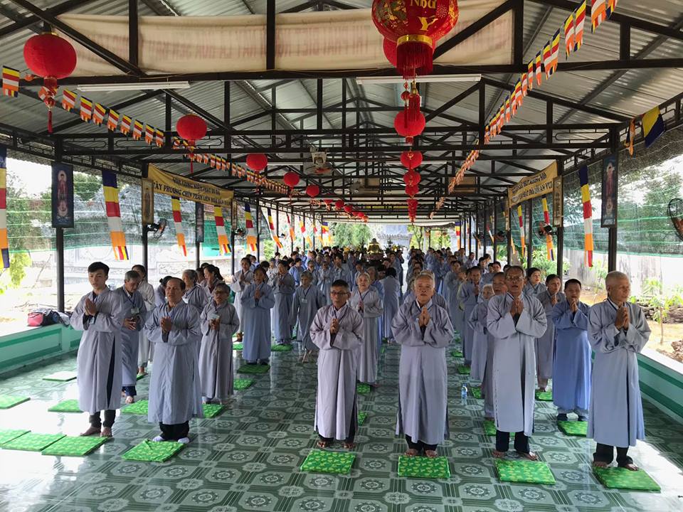 Khánh Hòa: Chùa Sắc tứ Minh Thiện Khai giảng Khóa tu Niệm Phật đầu năm Kỷ Hợi