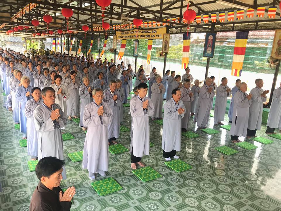 Khánh Hòa: Chùa Sắc tứ Minh Thiện Khai giảng Khóa tu Niệm Phật đầu năm Kỷ Hợi