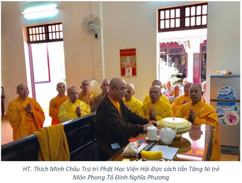 Khánh Hòa: Môn phong Tổ  đình  Nghĩa Phương Lễ  Tổ  đầu năm.