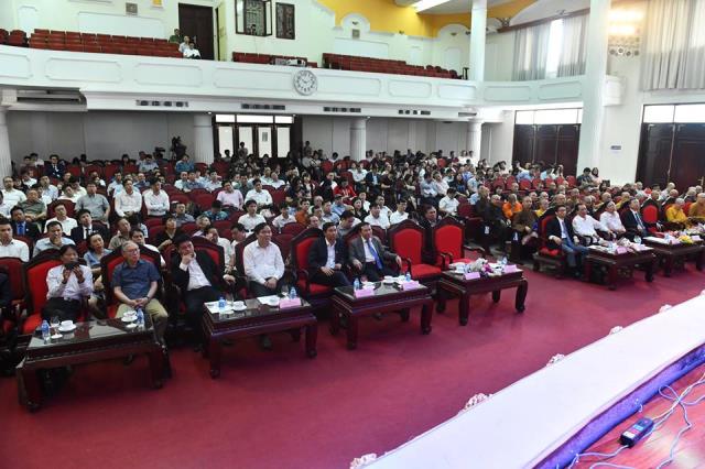 Phó Thủ tướng Chính phủ Vũ Đức Đam tham dự và phát biểu tại Hội thảo “Dự án kinh điển phương Đông”