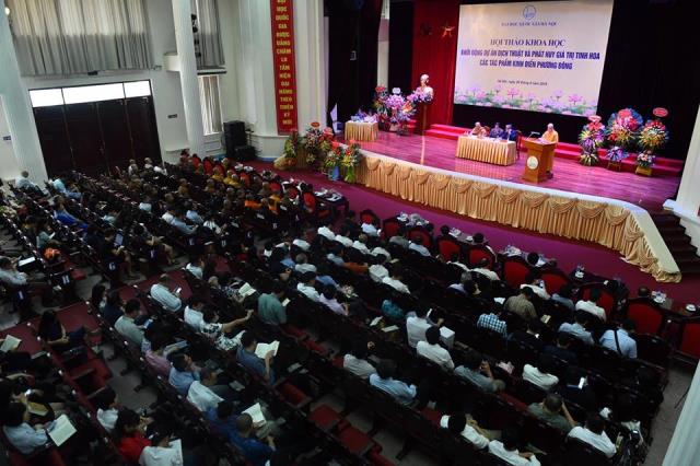 Phó Thủ tướng Chính phủ Vũ Đức Đam tham dự và phát biểu tại Hội thảo “Dự án kinh điển phương Đông”