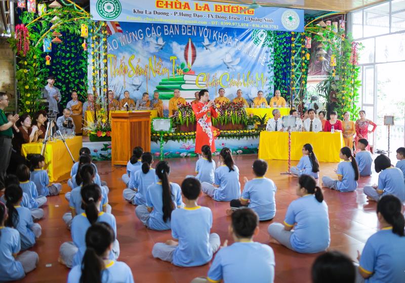 Quảng Ninh: Chùa La Dương Khai Mạc Khóa Tu Mùa Hè 2019 Và Ra Mắt Câu Lạc Bộ Thanh Thiếu Nhi Phật Tử