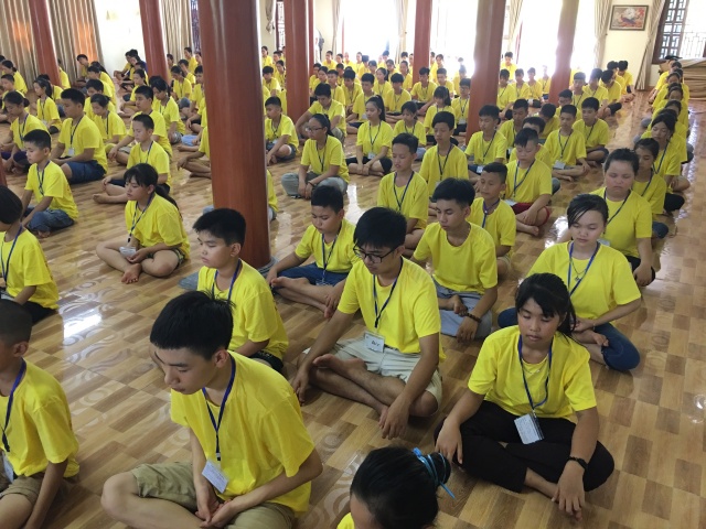 Thái Bình: Chùa Khánh Sơn tổ chức khóa tu mùa hè