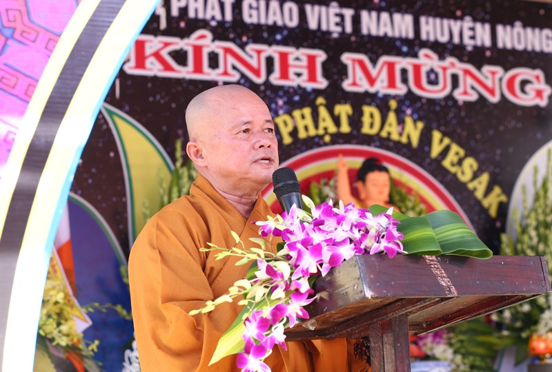 Nông Sơn: Phật giáo huyện miền núi tổ chức Đại lễ Phật đản PL.2563 tại chùa Kim Sơn