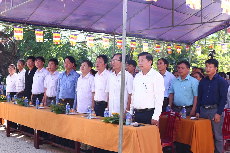 Nông Sơn: Phật giáo huyện miền núi tổ chức Đại lễ Phật đản PL.2563 tại chùa Kim Sơn