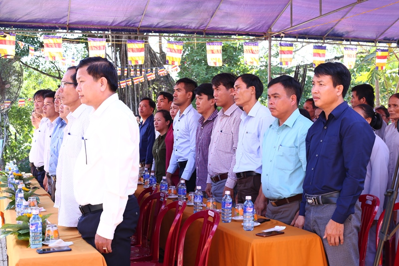 Nông Sơn: Phật giáo huyện miền núi tổ chức Đại lễ Phật đản PL.2563 tại chùa Kim Sơn