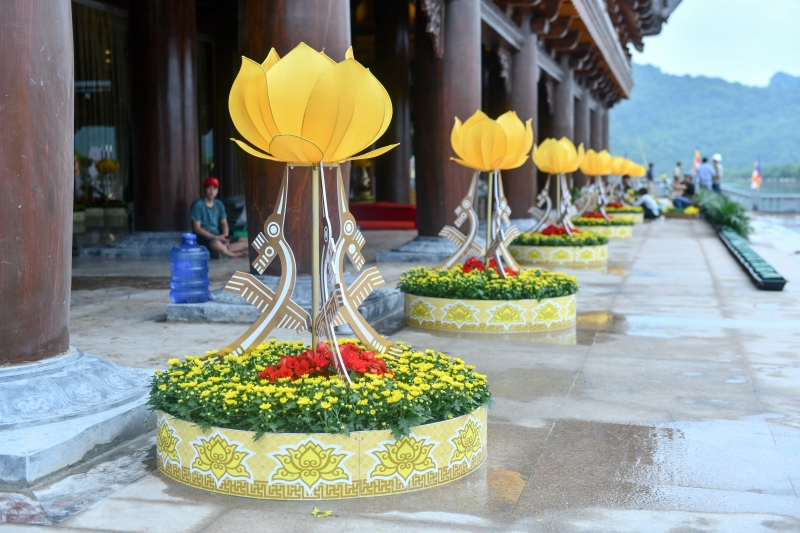 Gấp rút chuẩn bị cho buổi khai mạc Đại lễ Vesak LHQ 2019