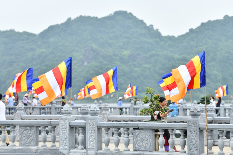 Gấp rút chuẩn bị cho buổi khai mạc Đại lễ Vesak LHQ 2019