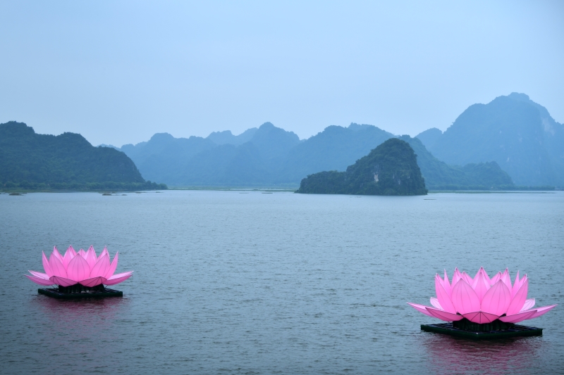 Gấp rút chuẩn bị cho buổi khai mạc Đại lễ Vesak LHQ 2019