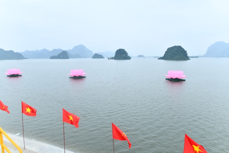 Gấp rút chuẩn bị cho buổi khai mạc Đại lễ Vesak LHQ 2019