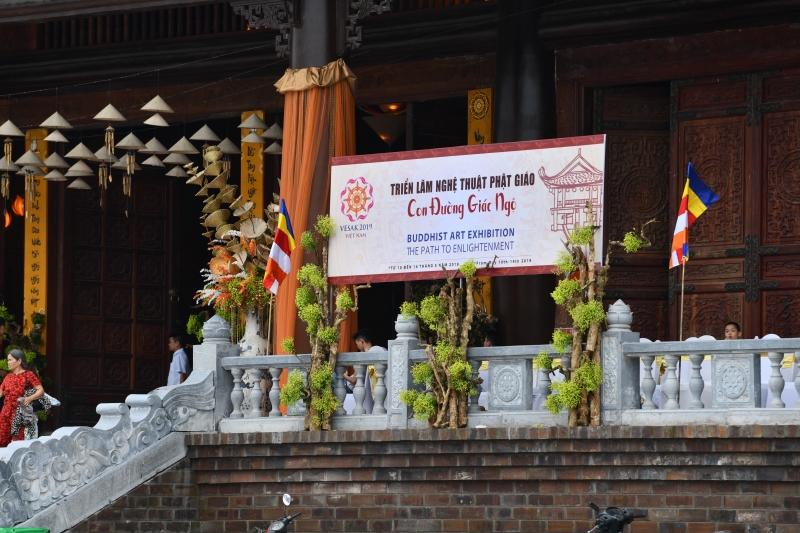 Gấp rút chuẩn bị cho buổi khai mạc Đại lễ Vesak LHQ 2019