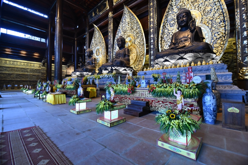 Gấp rút chuẩn bị cho buổi khai mạc Đại lễ Vesak LHQ 2019