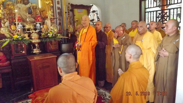 Phật giáo Ninh Hòa tác pháp an cư